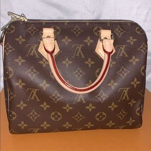 AUTHENTIC SPEEDY 25 BANDOULIÈRE MONOGRAM- RELISTED